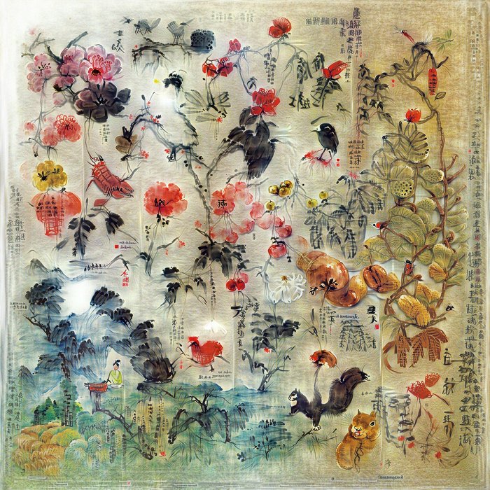 齊白石 (Qi Baishi), distilled