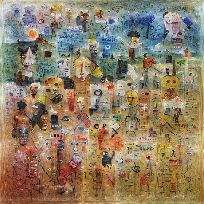 Jean-Michel Basquiat, distilled
