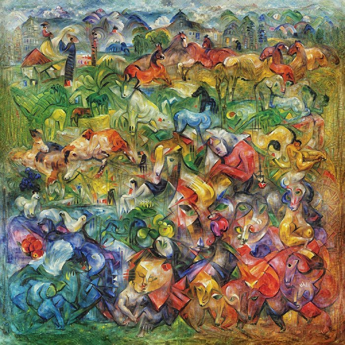 Franz Marc, distilled