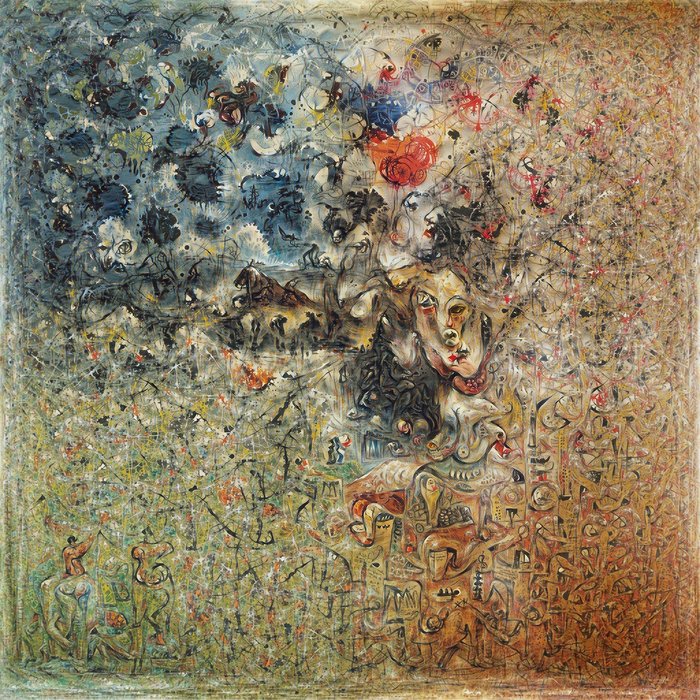 Jackson Pollock, distilled